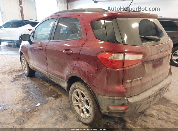 MAJ6S3GL4LC340282 2020 FORD ECOSPORT Red Задня ліва чверть