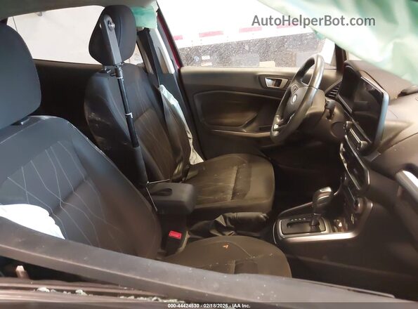 MAJ6S3GL4LC340282 2020 FORD ECOSPORT Red Вид салону спереду