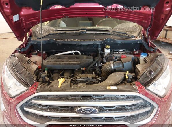 MAJ6S3GL4LC340282 2020 FORD ECOSPORT Red Вид ззаду