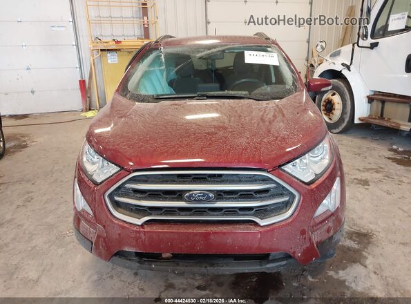 MAJ6S3GL4LC340282 2020 FORD ECOSPORT Red Вид щитка приладів