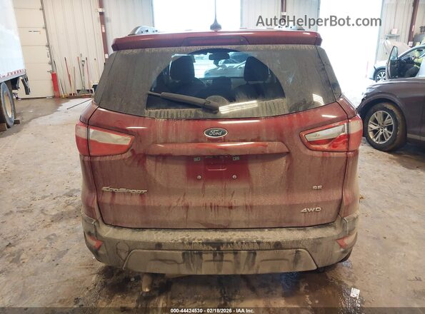 MAJ6S3GL4LC340282 2020 FORD ECOSPORT Red 