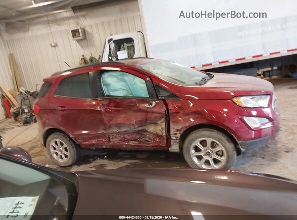 MAJ6S3GL4LC340282 2020 FORD ECOSPORT Red Вид задньої частини салону