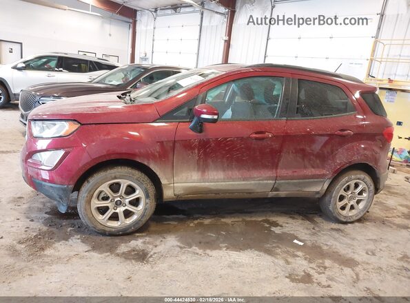 MAJ6S3GL4LC340282 2020 FORD ECOSPORT Red Панорамний вид салону 360°