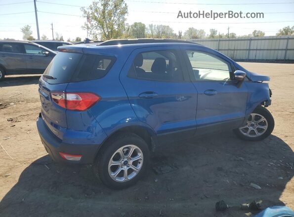 MAJ6S3GL6NC462225 2022 FORD ECOSPORT Blue Trasero derecho