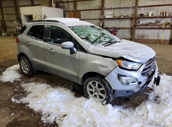MAJ6S3GL7KC286846 2019 FORD ECOSPORT Silver 