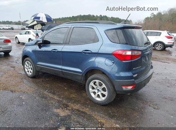 MAJ6S3GL7NC466915 2022 FORD ECOSPORT Blue უკანა მარცხენა