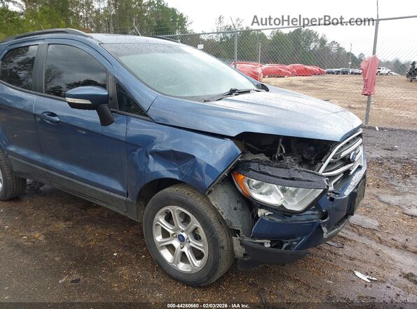 MAJ6S3GL7NC466915 2022 FORD ECOSPORT Blue წინა ხედი