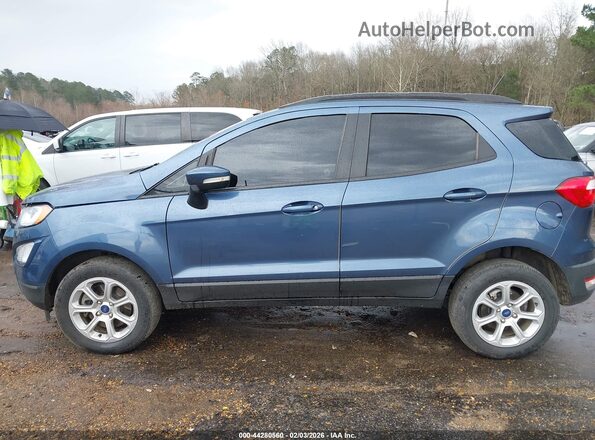 MAJ6S3GL7NC466915 2022 FORD ECOSPORT Blue სალონის 360-გრადუსიანი ხედი
