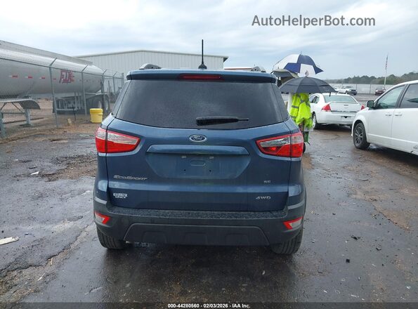 MAJ6S3GL7NC466915 2022 FORD ECOSPORT Blue 