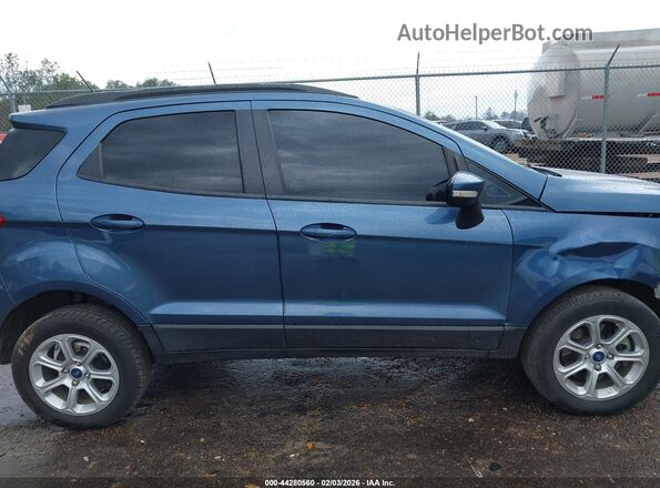 MAJ6S3GL7NC466915 2022 FORD ECOSPORT Blue უკანა სალონის ხედი
