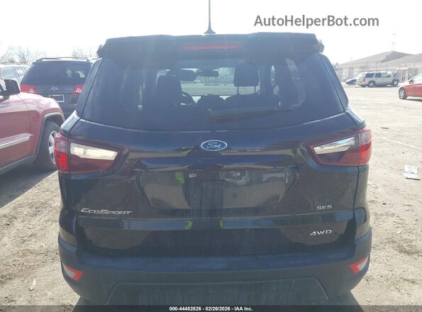 MAJ6S3JL3KC286996 2019 FORD ECOSPORT Black 