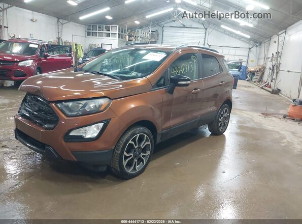 MAJ6S3JL6KC266581 2019 FORD ECOSPORT Orange 