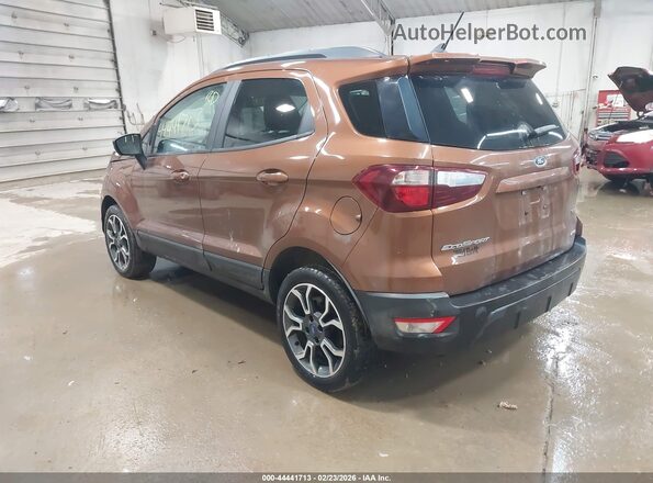 MAJ6S3JL6KC266581 2019 FORD ECOSPORT Orange 