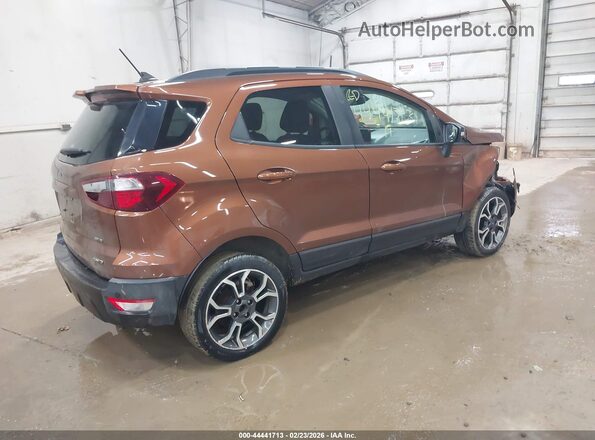 MAJ6S3JL6KC266581 2019 FORD ECOSPORT Orange 