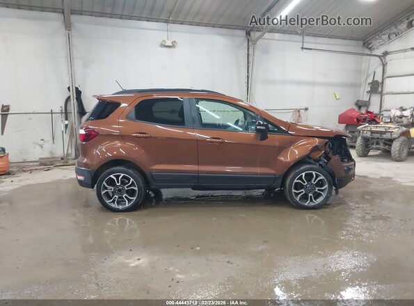 MAJ6S3JL6KC266581 2019 FORD ECOSPORT Orange 