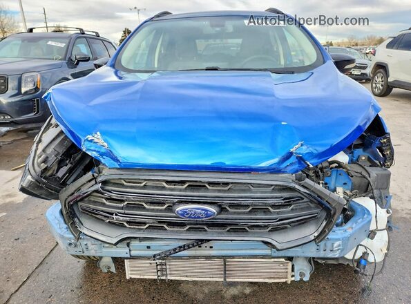 MAJ6S3JL7NC469449 2022 FORD ECOSPORT Blue Դիմացի տեսք