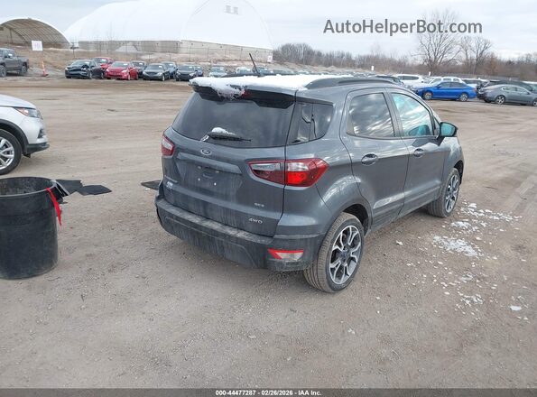 MAJ6S3JLXLC335967 2020 FORD ECOSPORT Gray Задня права чверть