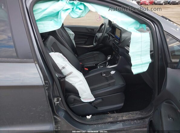 MAJ6S3JLXLC335967 2020 FORD ECOSPORT Gray Вид салону спереду