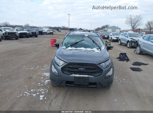 MAJ6S3JLXLC335967 2020 FORD ECOSPORT Gray Вид задньої частини салону