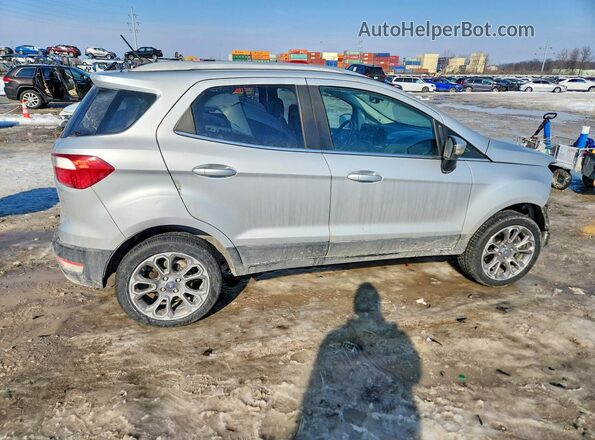 MAJ6S3KL5KC274783 2019 FORD ECOSPORT Silver Tył prawy