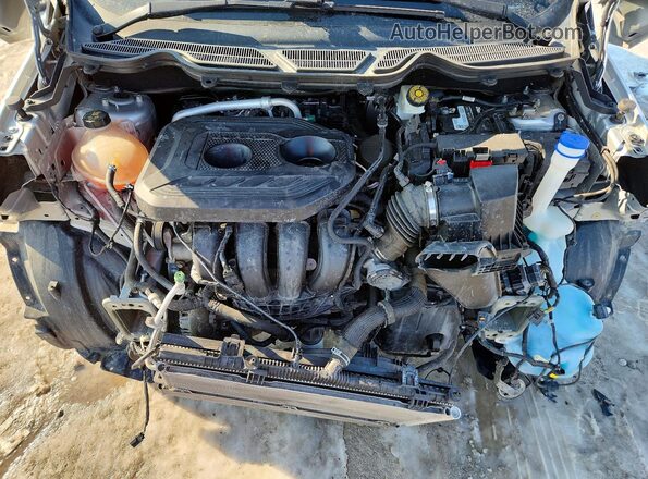 MAJ6S3KL5KC274783 2019 FORD ECOSPORT Silver Widok komory silnika