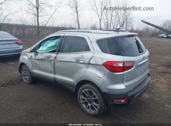 MAJ6S3KLXKC291479 2019 FORD ECOSPORT Silver Trasero izquierdo