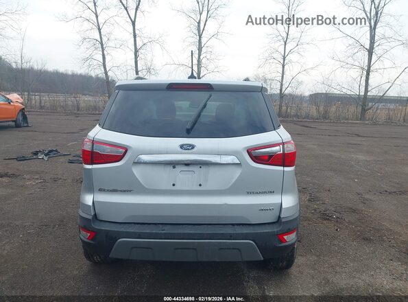 MAJ6S3KLXKC291479 2019 FORD ECOSPORT Silver 
