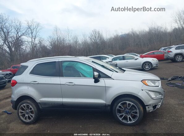 MAJ6S3KLXKC291479 2019 FORD ECOSPORT Silver Vista del cuadro de instrumentos