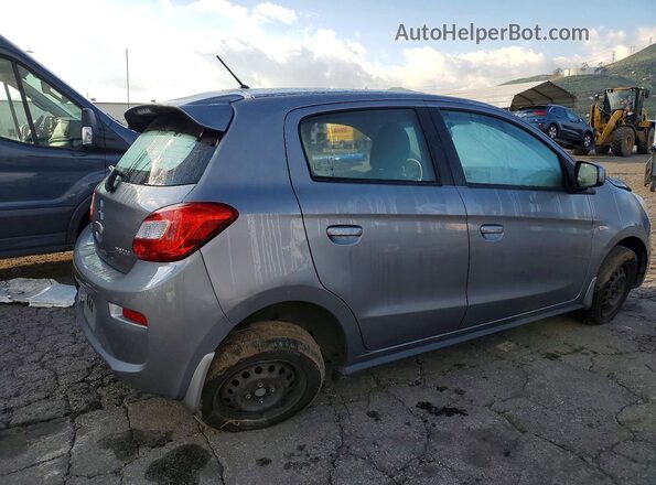 ML32A3HJ0HH020723 2017 MITSUBISHI MIRAGE Gray Задня права чверть