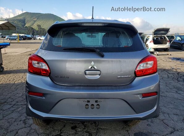 ML32A3HJ0HH020723 2017 MITSUBISHI MIRAGE Gray Вид ззаду