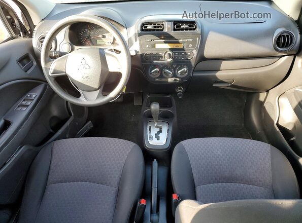ML32A3HJ0HH020723 2017 MITSUBISHI MIRAGE Gray Вид панелі приладів