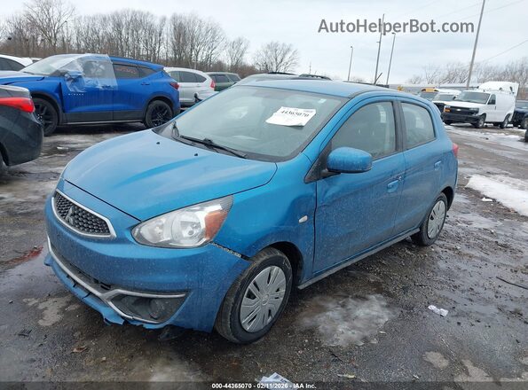 ML32A3HJ0LH000268 2020 MITSUBISHI MIRAGE Blue Przód lewy