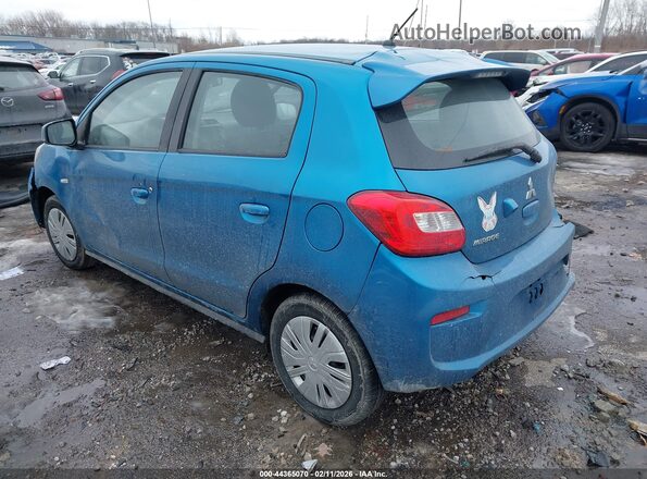 ML32A3HJ0LH000268 2020 MITSUBISHI MIRAGE Blue Tył lewy