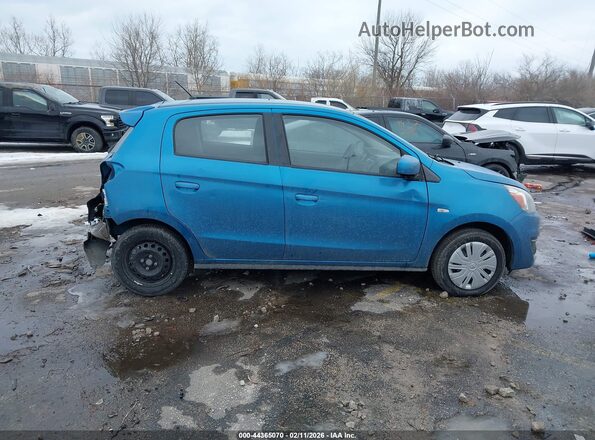 ML32A3HJ0LH000268 2020 MITSUBISHI MIRAGE Blue Widok wnętrza z tyłu