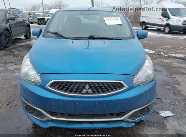 ML32A3HJ0LH000268 2020 MITSUBISHI MIRAGE Blue Widok zestawu wskaźników