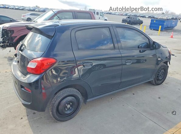 ML32A3HJ3LH008266 2020 MITSUBISHI MIRAGE Black Задня права чверть