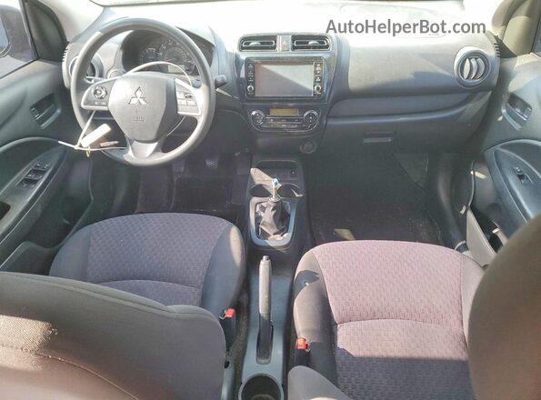 ML32A3HJ3LH008266 2020 MITSUBISHI MIRAGE Black Вид панелі приладів