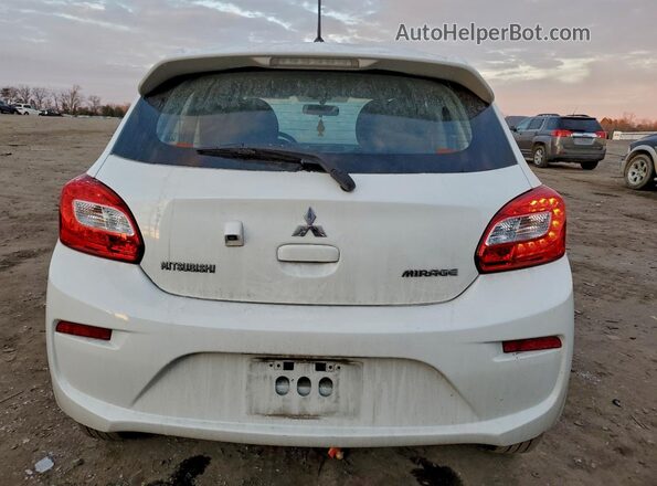 ML32A3HJ4KH015502 2019 MITSUBISHI MIRAGE White Вид ззаду