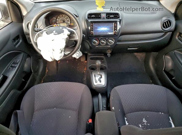 ML32A3HJ4KH015502 2019 MITSUBISHI MIRAGE White Вид панелі приладів