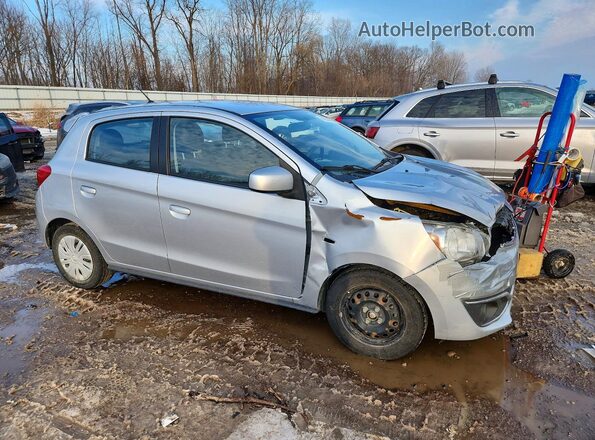 ML32A3HJ5KH002600 2019 MITSUBISHI MIRAGE Silver 