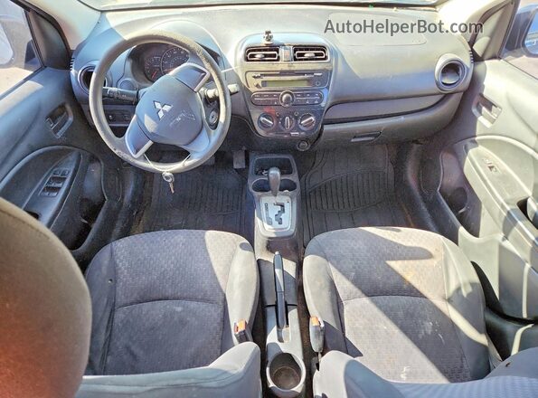 ML32A3HJ6HH016840 2017 MITSUBISHI MIRAGE Silver Widok deski rozdzielczej