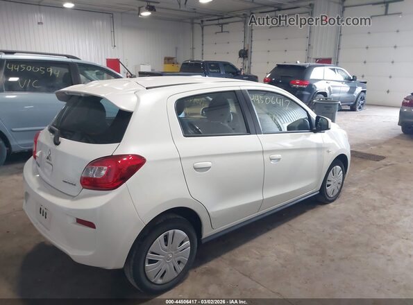 ML32A3HJ8KH015020 2019 MITSUBISHI MIRAGE Белый 
