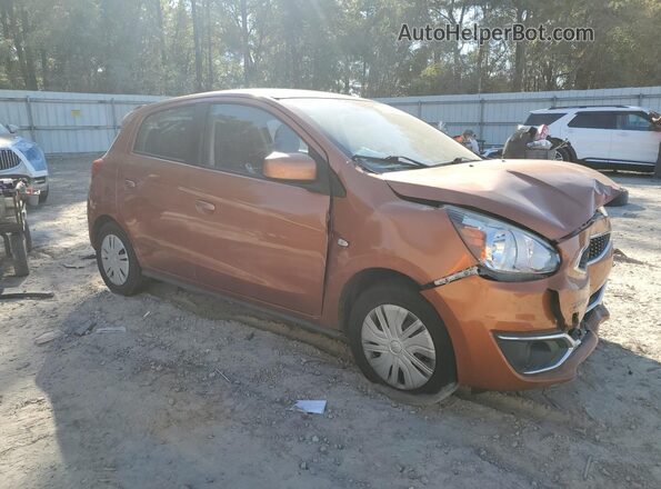 ML32A3HJ9HH015584 2017 MITSUBISHI MIRAGE Orange Delantero derecho