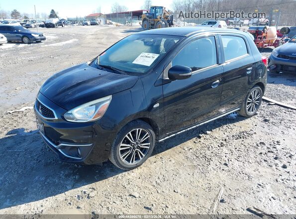 ML32A5HJ4HH001233 2017 MITSUBISHI MIRAGE Black Przód lewy