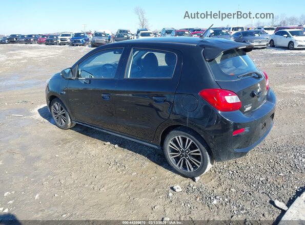 ML32A5HJ4HH001233 2017 MITSUBISHI MIRAGE Black Tył lewy