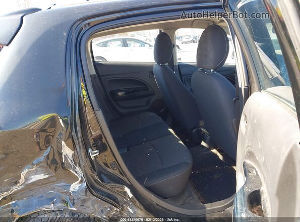 ML32A5HJ4HH001233 2017 MITSUBISHI MIRAGE Black Widok naklejki z numerem VIN