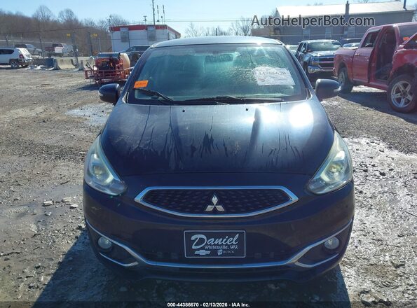 ML32A5HJ4HH001233 2017 MITSUBISHI MIRAGE Black Widok zestawu wskaźników