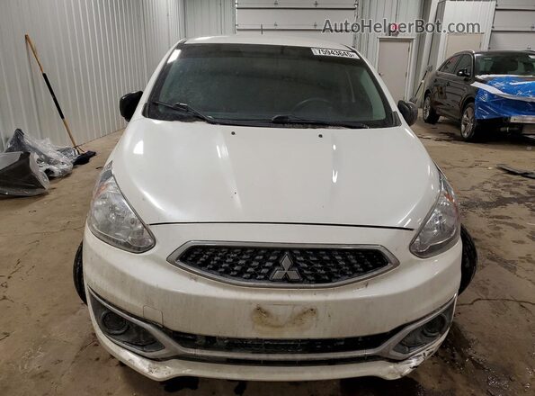 ML32A5HJ9KH015037 2019 MITSUBISHI MIRAGE Белый Вид спереди