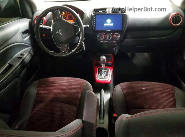 ML32A5HJ9KH015037 2019 MITSUBISHI MIRAGE Белый Вид панели приборов