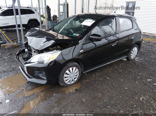 ML32AUHJ0MH003677 2021 MITSUBISHI MIRAGE Black 